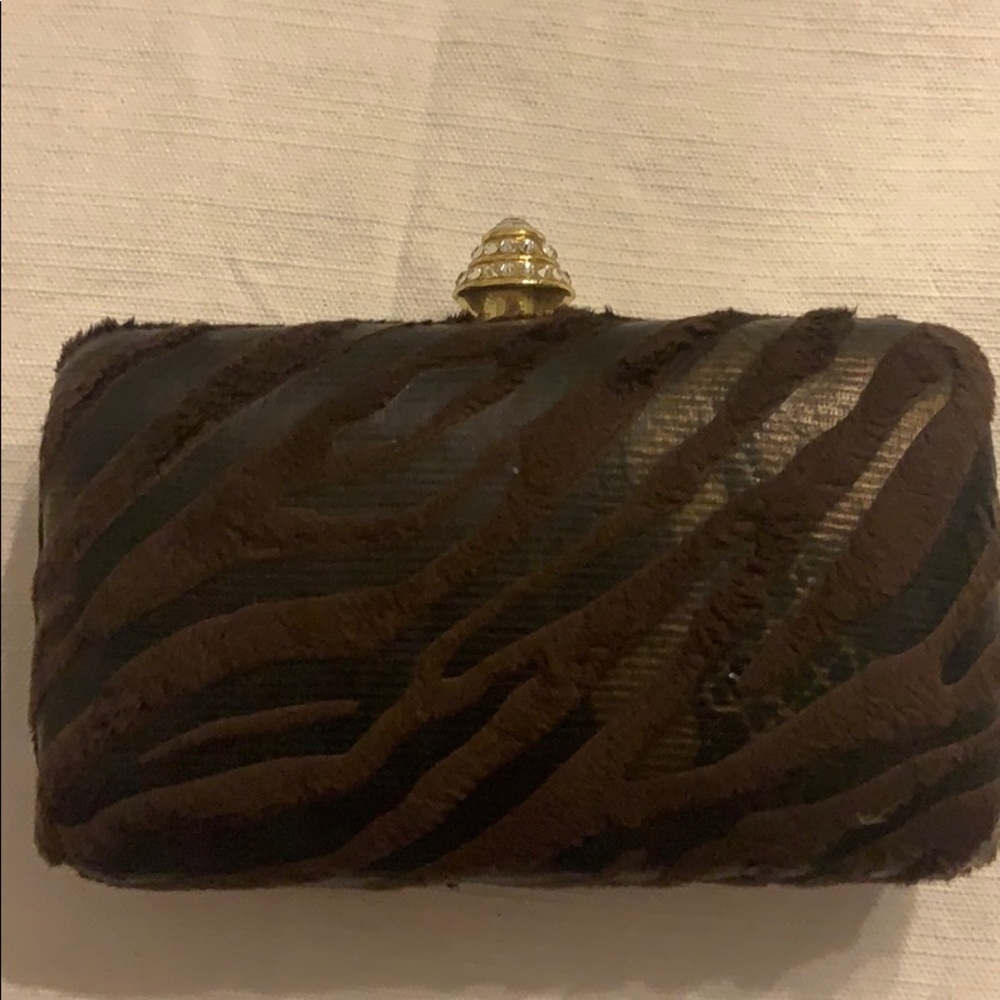 Animal print Clutch purse